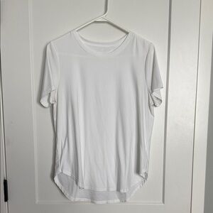 Beyond Yoga White Short Sleeve Tee